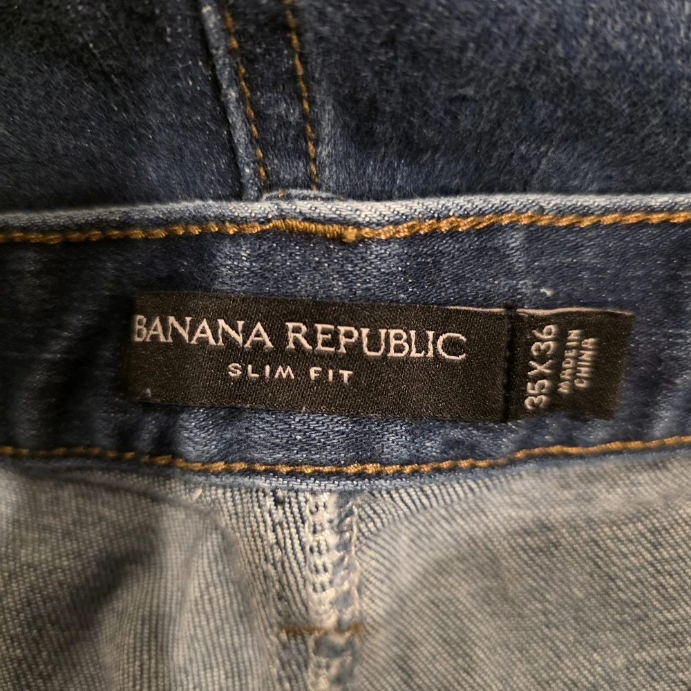 BANANA REPUBLIC Men's Slim Fit Jeans 35‎ x 36